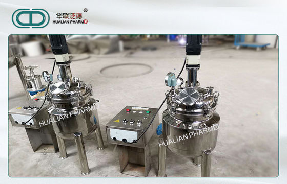 Réacteur à haute pression 10L d'acier inoxydable - 50L 300 Mm*4 millimètre a adapté le mélange aux besoins du client