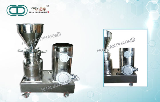 Machine colloïdale de moulin de laboratoire dans le détonateur cosmétique d'émulsion de chimie de produit alimentaire de pharmacie/moulin colloïdal