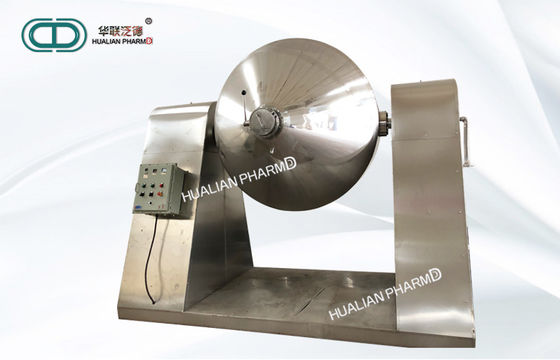 Séchage sous vide industriel de dessiccateur de vide de double cône 550kgs 304 316L adapté aux besoins du client