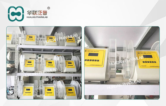 Le laboratoire médical bilatéral usine/l'appareillage d'essai friabilité de chimie marquent sur tablette l'appareil de contrôle de friabilité
